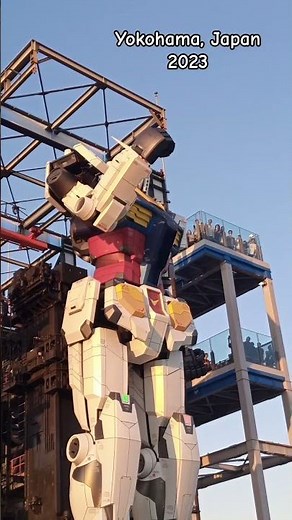 Real life full size gundam yokohama