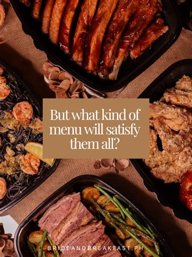 Before you spiral and stress out about your wedding menu, hear us out! ☝️💡 Pro tip: You can book a caterer who has mastered the art of crowd-pleasing dishes. Follow @townsdelight to know what kind of menu will be enjoyed by all your guests! 🤩