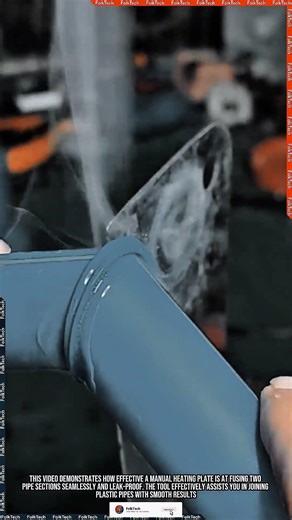 Pipe Heating Tool: Joining Plastic Pipes Smooth Strong Precise #tool #tools #innovation
