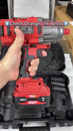 Your toolbox is missing this "efficiency booster." 💪 Time is money! For professional craftsmen, a good wrench can significantly improve work efficiency.⏳ ✅ 1475 ft-lbs (2000 Nm) High Torque ✅ 4000 Ah long-lasting battery ✅ Powerful Brushless Motor 3-Speed Modes ✅ One-year warranty fast shipping | Alloyman