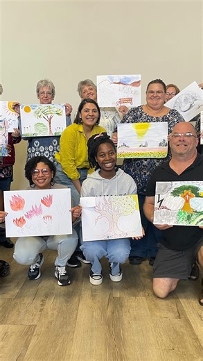🎨✨ Art of Joy — what a beautiful Saturday spent creating, connecting, and encountering the joy of the Lord! Whether you’re naturally artistic or just curious, this creative workshop is for everyone. We saw how God’s joy isn’t just a feeling — it’s a promise, revealed by the Holy Spirit and expressed in so many unique ways. What a gift! #reels #joy #art #church #christian #gqeberha | Harvest Christian Church