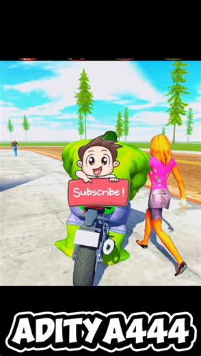 Bike Ride Share Challenge 🤯 Indian Bikes Driving 3D 💥 #shorts #gaming #viral #gta