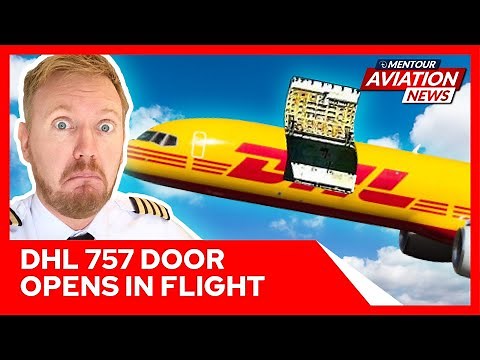 Boeing 757 diverts after Cargo door OPENS IN FLIGHT! Mentour Aviation News