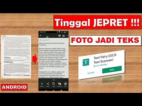 CARA Mengubah Foto Menjadi Teks di ANDROID | Tutorial Text Fairy