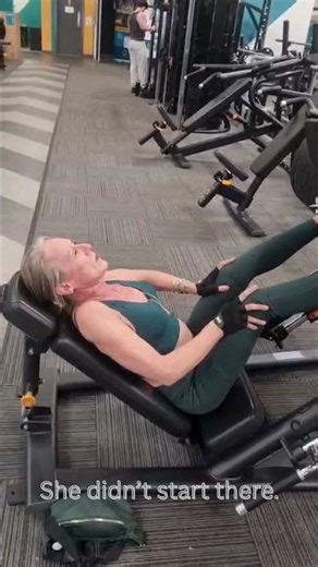 64-Year-Old Woman Leg Presses Over 1100lbs | Strength Has No Age Limit