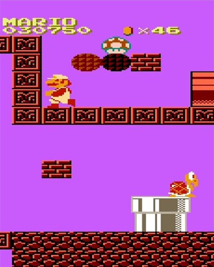 Strange Mario Bros World 1-2 Complete Level Clear | NES Classic Games #games #mario