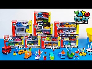Tayo Toys Minicar Set l Special Friends Set l Tayo Play & Minicar l Tayo the little bus