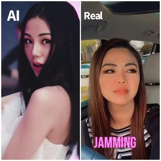 AI version of me vs Real me (2024) AI looks so unrealistic. 😂 #aimusicvideo #realme