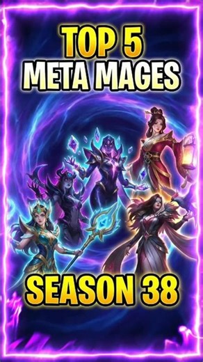 Top 5 META Mages Season 38 MLBB 🔥 | Mobile Legends Tier List