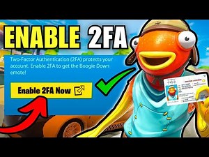 How To Enable 2FA on Fortnite (Turn on Two-Factor Authentication)