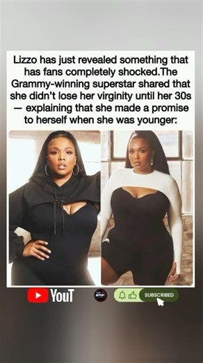 💬Lizzo opens up about waiting until her 30s:"I made a promise to myself to make it special." #shorts