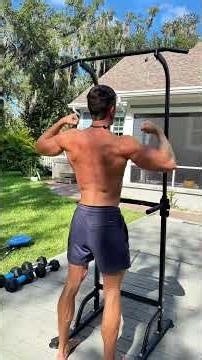Replying to @nino9999 I can do lots of challenging pull up exercises on this tower and feel very saf