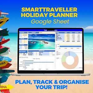 AI Smarttraveller Holiday Planner. AI Digital Travel. Holiday Itinerary & Budget Tracker. Google Sheets Trip Organiser. Digital Planner. - Etsy