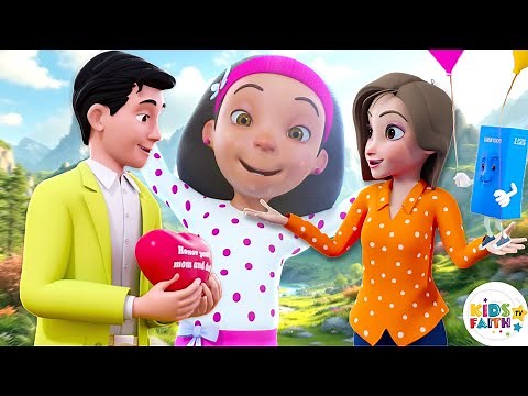 Learning the 10 Commandments | Fun Animated Bible Song for Kids | Kids Faith TV