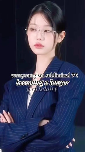 wonyoungism subliminal 9: becoming a lawyer