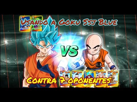 Usando a Goku Ssj Blue contra 7 Oponentes|Dragon Ball Tap Battle|El Vengador 727