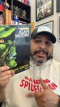Volume 1 of The Saga of The Swamp Thing by Alan Moore #alanmoore #swampthing #dccomics #blacklabel