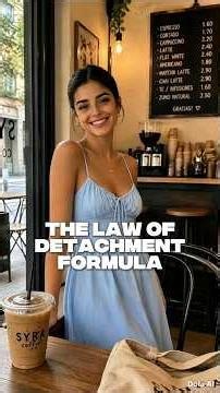 The mathematical formula for the law of detachment. 🛑🧠 #shorts #lawofattraction