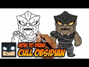 HOW TO DRAW AVENGERS | CULL OBSIDIAN