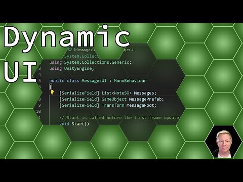 Unity Tutorial: How to make dynamic user interfaces (UI)