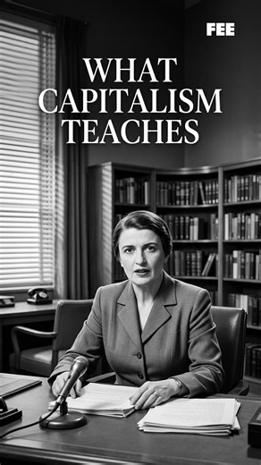 Ayn Rand on What Capitalism Teaches #economics