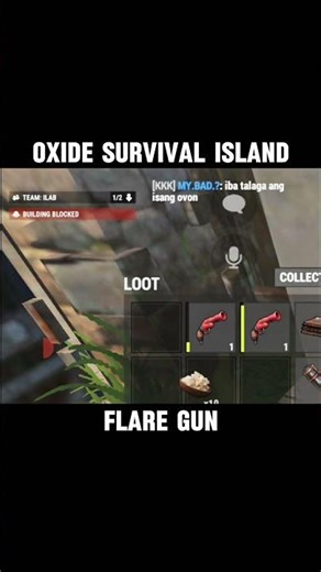 When the FLARE GUN is used properly #oxidesurvivalisland