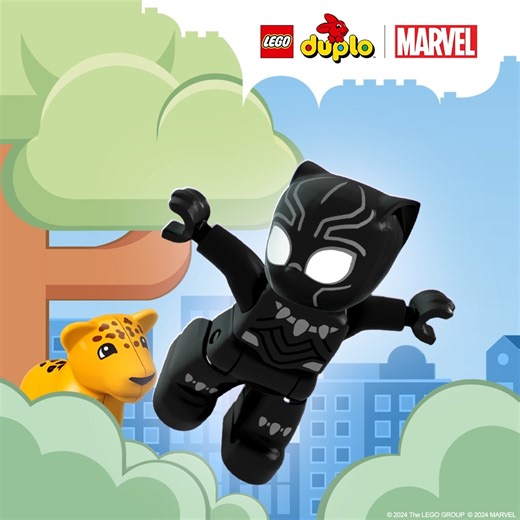 New to LEGO® DUPLO® MARVEL! Marvels' Black Panther Animal Escapades 🦓🐆🐒 🐾🌳 Wild animals on the loose in the park! Help Black Panther find them and guide them back safely. After the rescue, enjoy a relaxing break and playtime in the park! 🌟 👉 https://l.ead.me/bdpQkw . . . #Marvel #lego #legoduplo #duplo #BlackPanther #parenting #kids #kidsactivities #kidsapps | StoryToys