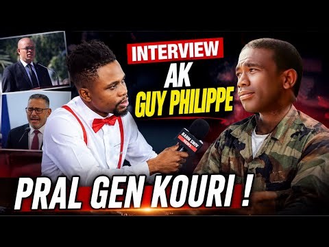 30jiyè INTERVIEW GUY PHILIPPE - fils aime pedi pouvwa - guy pran zam - Martelly antrave