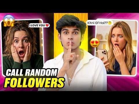 CALLING MY RANDOM FOLLOWERS!! GONE WRONG 🙀