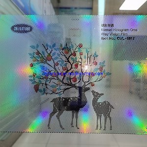 [Hot Item] Advertising Window Hologram One Way Vision Sticker