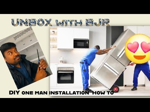 ✨ New Fridge Unboxing & Installation | Step-by-Step Setup Guide #solo #DIY #howto #install