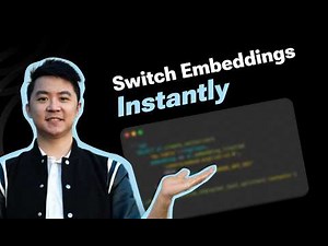 How to Swap AI Embedding Models in 30 Seconds (No Code Changes!)