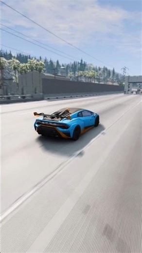 Lamborghini vs BMW vs GT-R vs Mustang – Ultimate Brake Test in BeamNG Drive (beamNG Drive) | Drive X