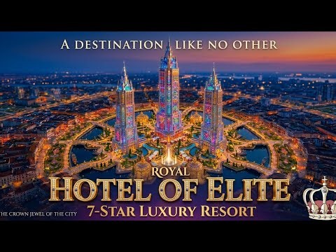 ✨ Inside The World’s Most Luxurious 7-Star Pink Royal Hotel 🌸🏨 | Billionaire Lifestyle Tour