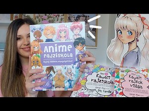 Ismerkedjünk az anime rajz stílussal! Rajzos könyv ajánló! Manga+Chibi+kawaii rajz stílusok!