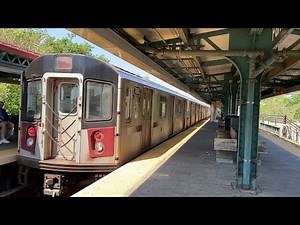 IRT Pelham Line: (4) and (6) Trains with Work Train @ Parkchester (R62A, R142, R142A)