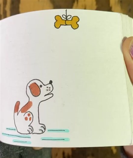 Funny Dog Flipbook Animation