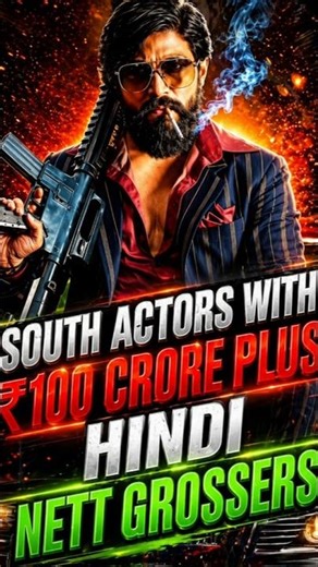 South Actors With 1000 Crores Plus Hindi Net Grossers #viral #shorts
