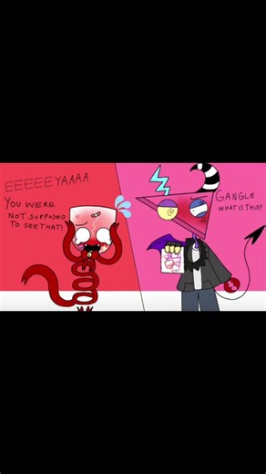 #viralshorts digital comic panels abtragedy loquendo #theamazingdigitalcircus #humor #funny