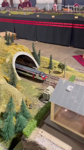 model trains at the model train convention in Baltimore