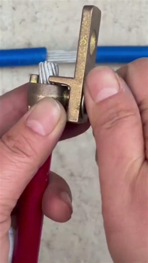 How to install cable clamps so it's easy to connect them