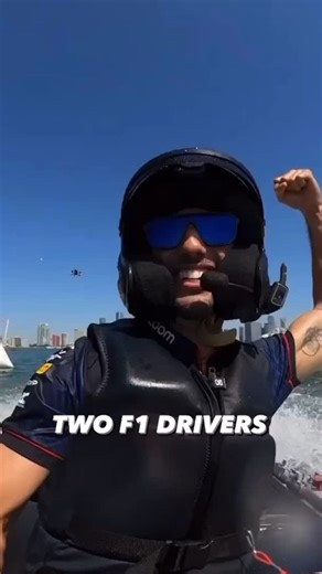 And the action with @danielricciardo and @yukitsunoda0511 from @redbullracing | Jetstream Adventure Boats