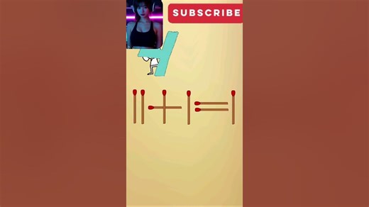 MATCHSTICKS PUZZLE 58#shorts#shortsvideo#riddles#brainteaser#tamilpuzzle#tamil#mathsm