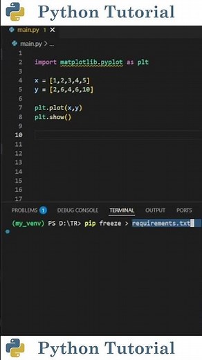How to Create a Requirements File for Virtual Environment | Python Tutorial