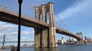 301K views · 5K reactions | You feel so small next to the Brooklyn Bridge | New York - NewYork.co.uk | Facebook