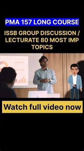ISSB Group Discussion & Lecturette | 80 Most important Topics | short
