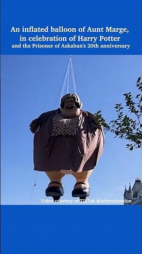 Aunt Marge, in celebration of Harry Potter and the Prisoner of Azkaban's 20th anniversary