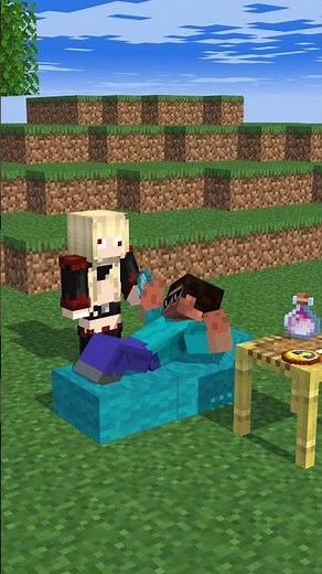 Hypnotized Vampire Girl - minecraft animation
