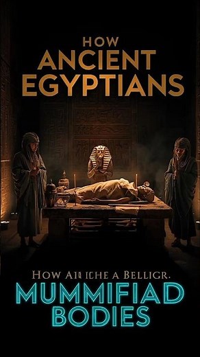 How Mummification Was Done in Ancient Egypt #AncientEgypt #Mummification