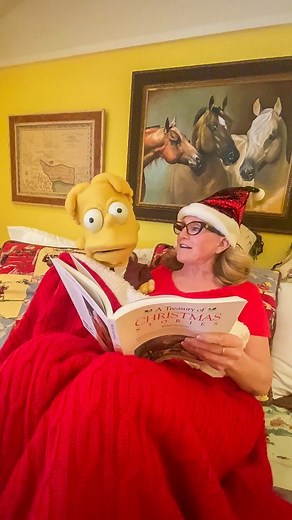 Nancy Cartwright on Instagram: "A rendition of “The Night Before Christmas” by Bart Simpson. 藍"
